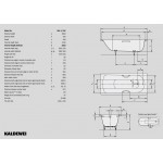 Ванна стальная Kaldewei Saniform Plus